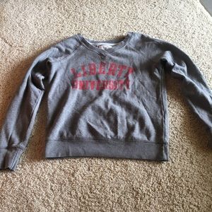 Liberty University V-Neck Sweatshirt